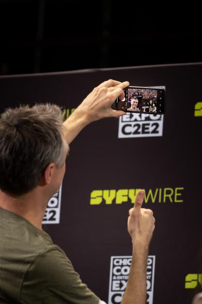 C2E2 2018 - Guardians of the Galaxy with Dave Bautista and Sean Gunn (SyFy Stage)