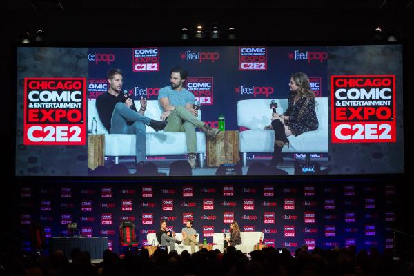 C2E2 2018 - This is - Milo Ventimiglia and Justin Hartley